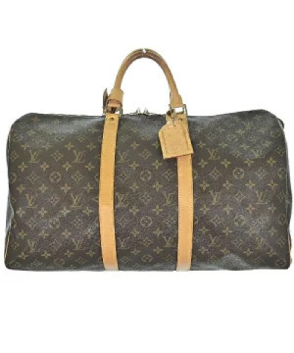 Louis Vuitton Boston Bag Brown All over